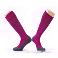 Athletic knee high compression socks